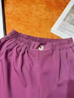 693 Pcs Women's 2026 Korean Style High Waist Loose Wide Leg Casual Suit Shorts - Image 4