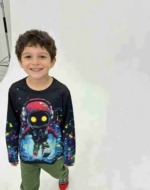 Wholesale Stock Clearance Printed Oversized Long Sleeve Unisex Kids T-Shirts - 3800 Pieces Total, Sizes 120-170 - Image 9