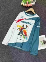 Wholesale Stock Clearance Printed Oversized Long Sleeve Unisex Kids T-Shirts - 3800 Pieces Total, Sizes 120-170 - Image 6
