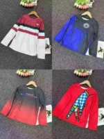 Wholesale Stock Clearance Printed Oversized Long Sleeve Unisex Kids T-Shirts - 3800 Pieces Total, Sizes 120-170 - Image 4