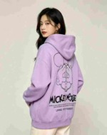 Clearance Around 120 Pcs Korean Style Autumn Winter Loose Fleece Zip Up Hoodies S-XL With Tags Individual Packing - Image 3