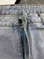Summer New Branded Original American Style Loose Plus Size Ripped Jeans, 229 Pieces Bulk Stock Wholesale - Image 7