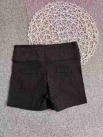 About 1050 Pcs Women's High Waist Stretchy Skinny Shorts, Mostly Black Sizes S-4XL Individually Packed Bulk Stock - Image 3