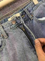 328 Pieces New Spring Summer Women's High Waist Cuffed Straight Slim Cigarette Jeans S-XL, Authentic Individual Pack Bulk Clearance - Image 6