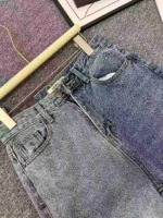 328 Pieces New Spring Summer Women's High Waist Cuffed Straight Slim Cigarette Jeans S-XL, Authentic Individual Pack Bulk Clearance - Image 5