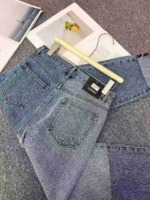 328 Pieces New Spring Summer Women's High Waist Cuffed Straight Slim Cigarette Jeans S-XL, Authentic Individual Pack Bulk Clearance - Image 4