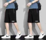 8000 Pcs New Men's Casual Athletic 5-inch Shorts, Zipper Pockets Embroidered, Internal Drawstring, One Size Fits Within 90kg - Image 8