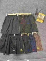 8000 Pcs New Men's Casual Athletic 5-inch Shorts, Zipper Pockets Embroidered, Internal Drawstring, One Size Fits Within 90kg - Image 7