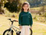 Around 270 Pieces Middle & Big Girls Sweatshirts, 2 Colors Sizes 110-150 Bulk Stock Wholesale - Image 1