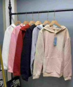 600 Pieces Plain Blank Unisex Hoodies, 6 Colors Oversized Fit Sizes S-3XL Clearance Wholesale - Image 8