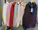 600 Pieces Plain Blank Unisex Hoodies, 6 Colors Oversized Fit Sizes S-3XL Clearance Wholesale - Image 2