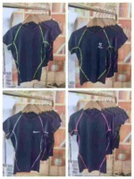 Approx 370 Pcs Big Kids Size 110-165 Quick Dry Stretch Sports T-Shirts Clearance Stock - Image 6
