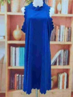 Clearance Stretchy Ruffled Sleeveless Vest Dress, Sizes S-2XL, Approx 100 Pieces, Multi-color - Image 7