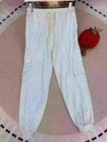 172 Pcs Unisex Cotton Elastic Waist Loose Cuffed Multi-pocket Casual Sweatpants Sizes M-3XL Clearance Stock - Image 1