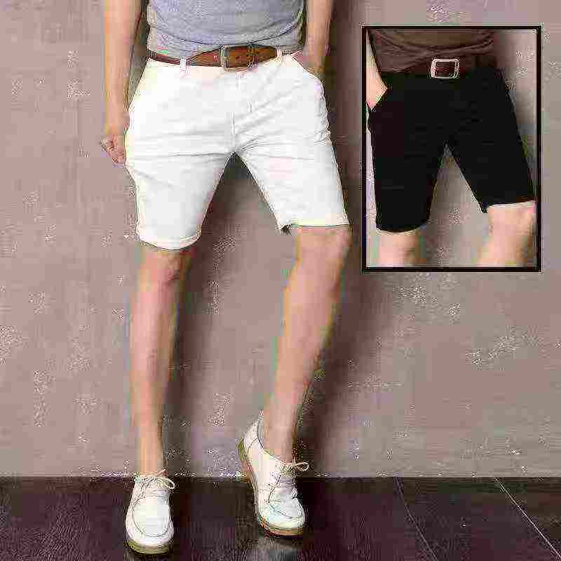 485 Pcs Men's Stretch Denim Shorts Whole Clearance, 9.8 CNY Each, 6 Colors Size S-3XL - Image 1
