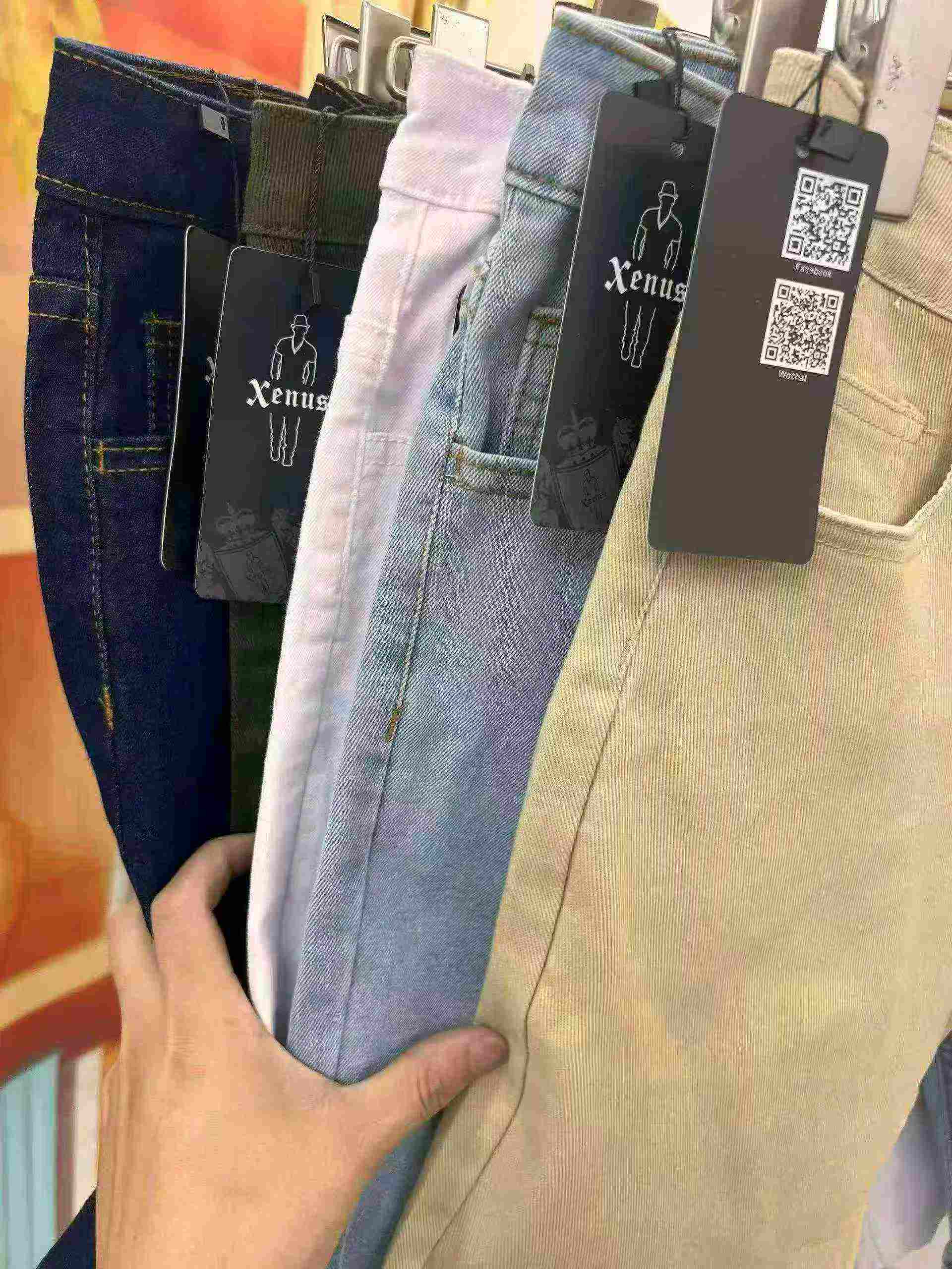 485 Pcs Men's Stretch Denim Shorts Whole Clearance, 9.8 CNY Each, 6 Colors Size S-3XL - Image 2