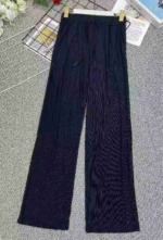 2384 PCS Quality Casual Bound Edge Ice Silk Pants Bulk Wholesale Stock Lot - Image 1