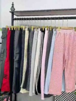 Women's Casual Wide Leg Pants - Total 658 Pieces - Individual Packaging - Clearance Price 8.5 CNY - Image 4
