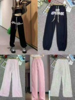 Women's Casual Wide Leg Pants - Total 658 Pieces - Individual Packaging - Clearance Price 8.5 CNY - Image 2
