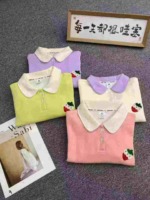 164 Pcs Kids Cotton Peter Pan Collar Terry Embroidered Sweatshirts Wholesale Stock Lot - Image 6