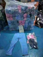 318 Pieces Breathable Quick Dry High Elasticity Sports Fitness Yoga Capri Pants Stock Lot Wholesale - Image 2