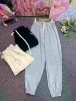 Men's Ice Silk Loose Thin Quick-Dry Casual Cuffed Jogger Pants, Approx 1400 Pieces Bulk Stock For Wholesale Export - Image 6