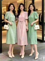700PCS Summer Fashion Elegant Long Dresses Full Clearance Bulk Wholesale - 9.8 CNY - Image 1
