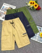 170 Pieces New Summer Retro Washed Cotton Multi-pocket Cargo Casual Shorts Stock Clearance Wholesale - Image 1