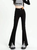 650pcs New Spring Summer High Waist Slim Stretch Narrow Straight Cigarette Denim Jeans Bulk Stock Wholesale - Image 2