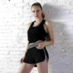 About 9800 Pieces High Quality Women's Sports Fitness Shorts Clearance Stock - US Paul Brand Series - Image 1