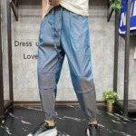 Clearance Bulk Summer Men's Ice Silk Cool Breathable Stretch Mesh Chameleon Casual Sweatpants Total 874 Pieces - Image 8