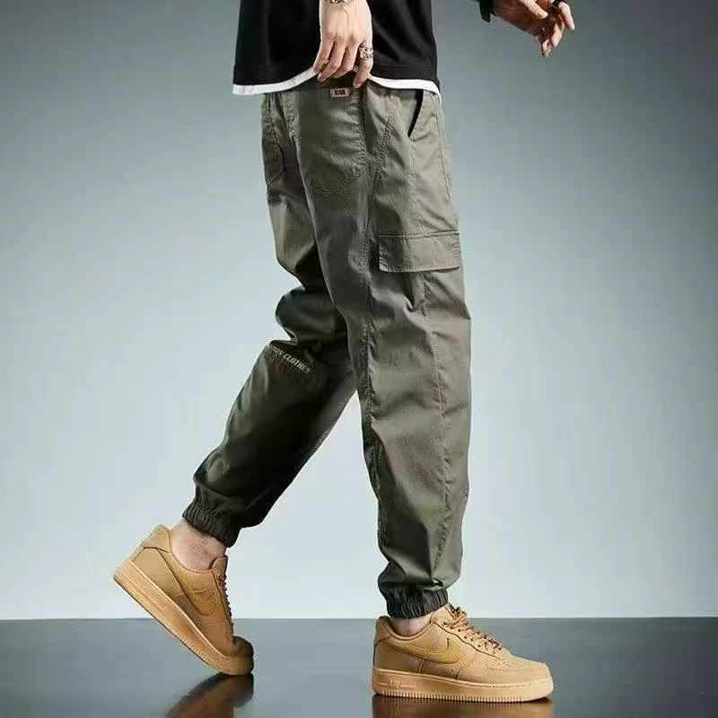 Style M010 Spring Summer Men's Twill Cargo Pants 1100 Pieces Sizes S-5XL - Image 1