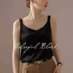 Bulk Wholesale V-Neck Silk Satin Camisole Tank Tops - Multiple Colors, Total 3959 Pieces - Image 9