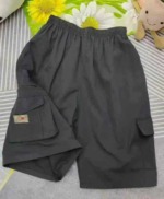 2000 Pcs Men's 5-inch Cargo Shorts, Loose Elastic Waist Casual Shorts for Middle-aged & Elderly Men Wholesale Stock Lots - Image 8