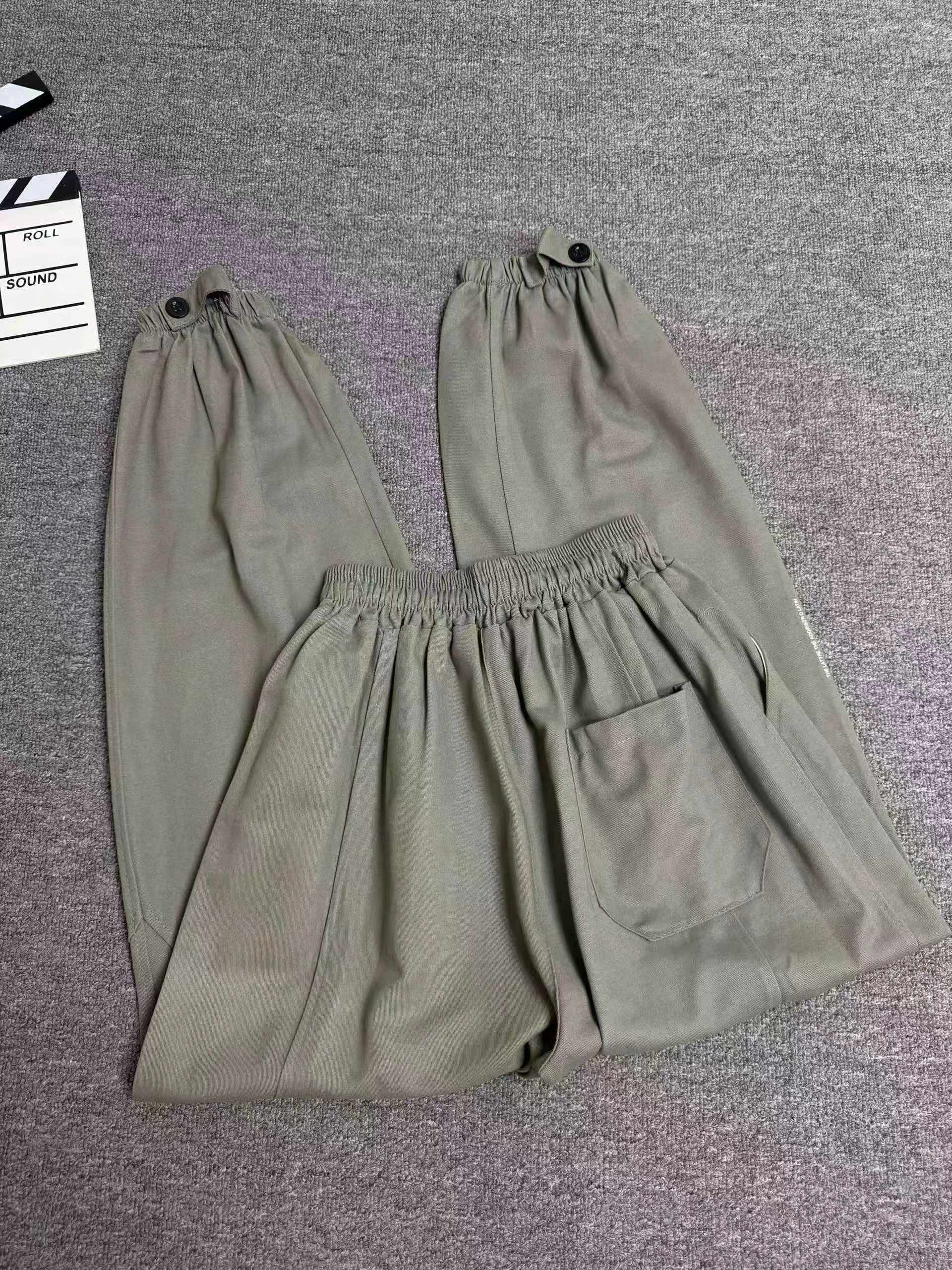 All Clear Bulk Sale: 307 Pieces Men's Loose Drawstring Cargo Pants With Minor Marks, Sizes M-4XL, Individual Packaging - Image 2