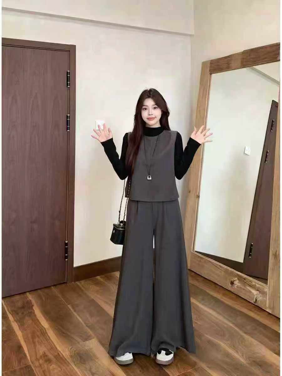 50 Sets Clearance 3-Piece Outfits Sizes S-2XL, Base Top Vest Pants Individual Packaging - Image 2
