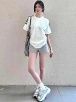 105 Pieces 100% Cotton Shorts, Sizes S-L, Individual Packaging, Comfortable Fabric Stock Lot - Image 1