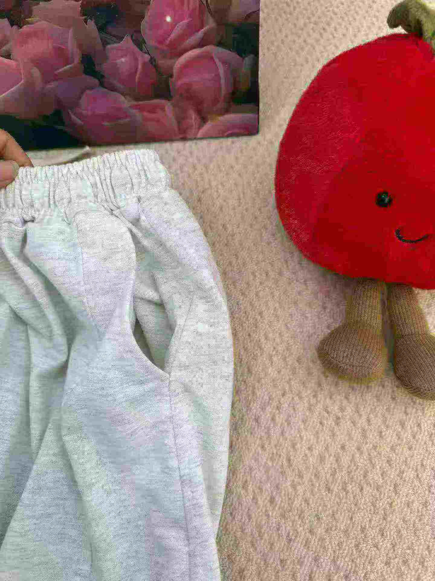 172 Pcs Unisex Cotton Elastic Waist Loose Cuffed Multi-pocket Casual Sweatpants Sizes M-3XL Clearance Stock - Image 2