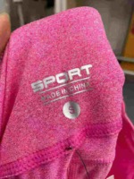 318 Pieces Breathable Quick Dry High Elasticity Sports Fitness Yoga Capri Pants Stock Lot Wholesale - Image 3