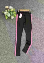 619 Pieces Color Block Breathable Quick Dry High Stretch Fitness Yoga Pants - Image 6